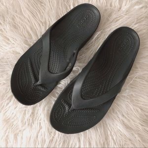 Crocs flip flops